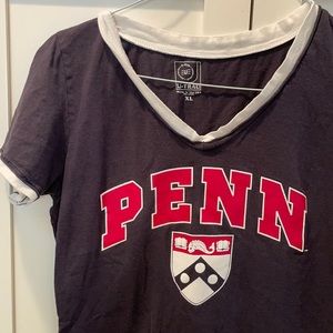 UPenn v-Neck T-shirt U-Trau Size XL